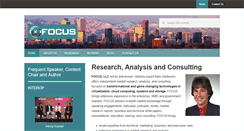 Desktop Screenshot of focusonsystems.com